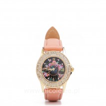 DREAM OF ALL COLORS DOUBLE DIAMOND WATCH PINK
