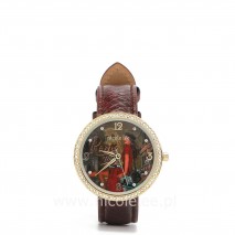 Memory of Rome classic diamond watch, zegarek
