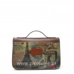 Paris fashion week messenger bag, torebka