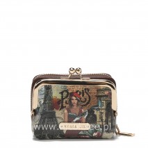 Paris fashion week kisslock coin purse, portmonetka