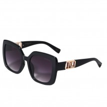 Sunglasses square black, okulary