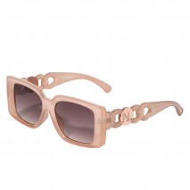 Sunglasses chain peach, okulary