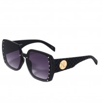 Sunglasses studded black, okulary