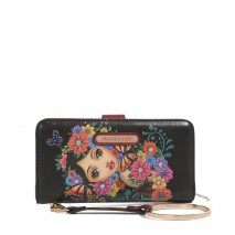 Alma de Colores wallet with wristlet, portfel
