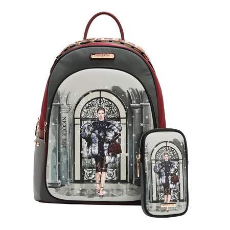 Moda snowflake backpack, plecak