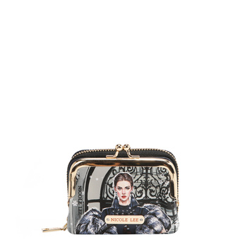 Moda snowflake, coin purse, portmonetka