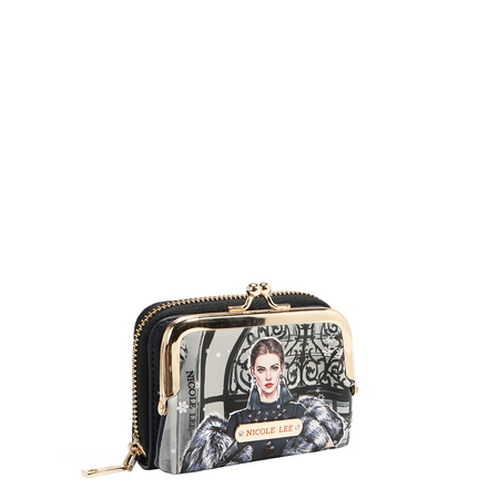 Moda snowflake, coin purse, portmonetka