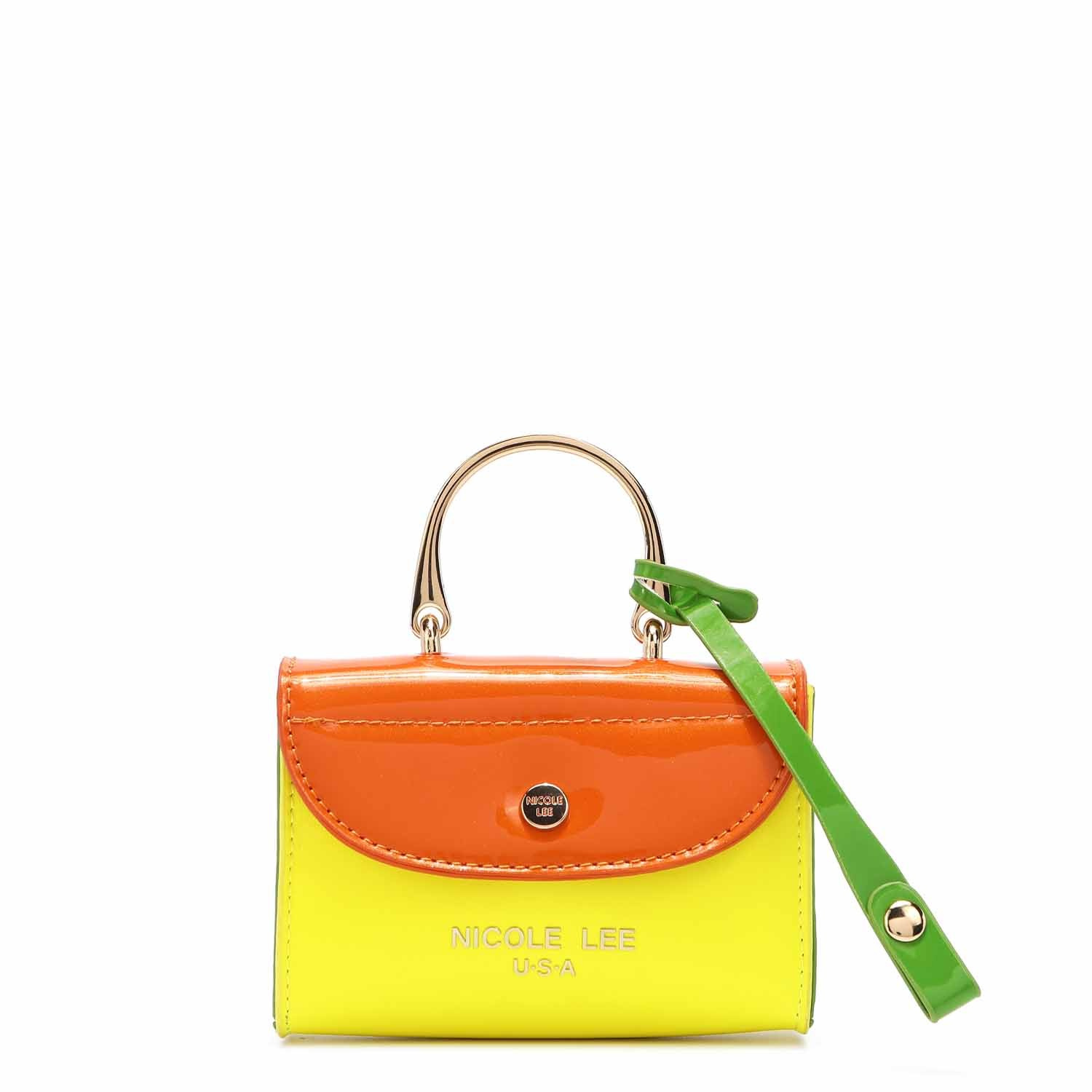 Akcesoria - DULCE NEON YELLOW KEYCHAIN - brelok Nicole Lee
