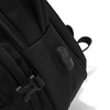 Travel backpack, black, plecak podróżny z USB